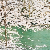 fluss 2004 50 x 50 cm